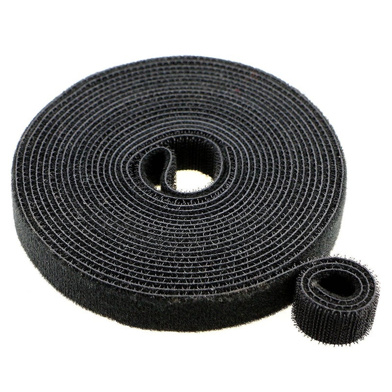 Pasow Fastening Tape Cable Tie Double Side Nylon Power Wire Management 3/4Inch 1 Roll Hook (5 Yards, Style 1) - Image 3